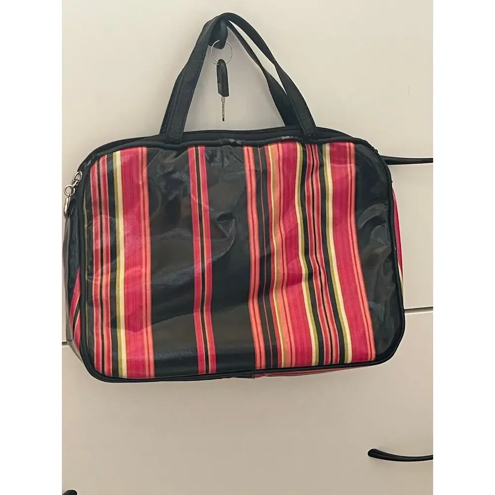 Gigi Hill Large Tote Hobo Bag Striped